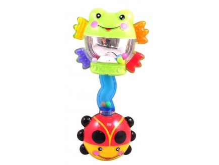 HOCHET 2 EN 1 COCCINELLE ET GRENOUILLE - JOUET D'EVEIL - FISHER PRICE 