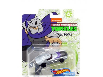 HOT WHEELS : TORTUES NINJA VOITURE SHREDDER - VEHICULE MINIATURE GRIS ET NOIR - TMNT - TURTLES - MATTEL GJH92