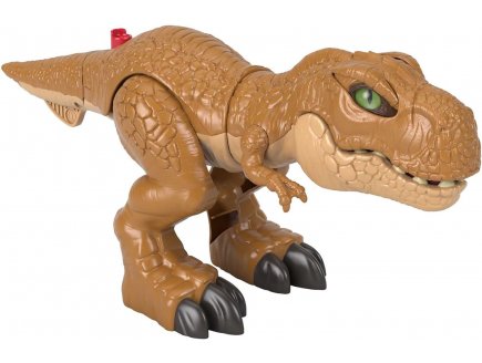 Imaginext jurassic world : dinosaure t-rex 36 cm articule - dino attaque tyrannosaure - Fisher price hfc04
