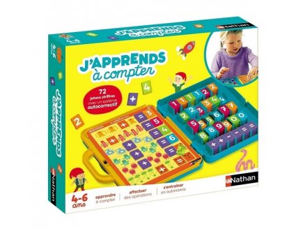 J'APPRENDS A COMPTER - NATHAN - 31073 - JEU EDUCATIF CALCULS