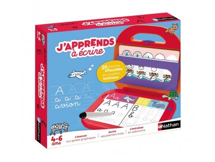 J'apprends  crire 4-6 ans - Nathan - 31088 - Jeu ducatif criture