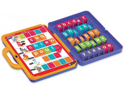 J'apprends a lire 5-7 ans 90 jetons lettres - Nathan - 31074 - jeu educatif lecture, mots
