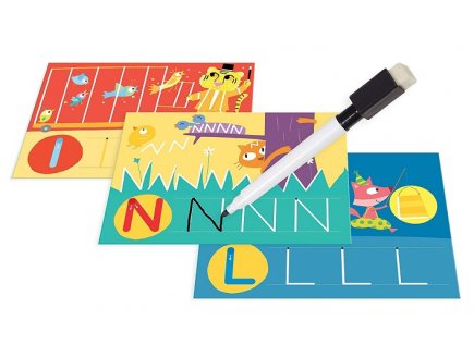 J'ecris les lettres 3-5 ans - la petite ecole - Nathan - 31331 - ecriture, graphismes