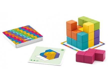 Jeu cubissimo - djeco - dj08477 - patience, casse-tete 1 joueur