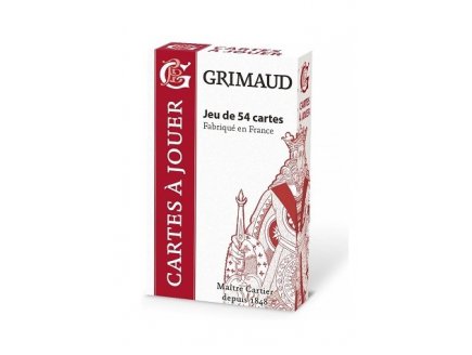JEU DE 54 CARTES A JOUER TRADITIONNELLES - GRIMAUD ORIGINE - 184813