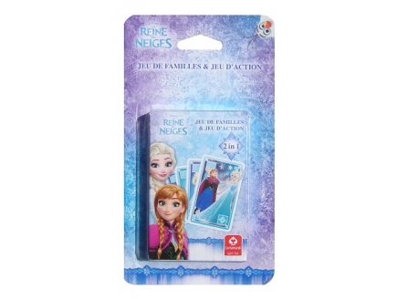 Jeu De Cartes 7 Familles Reine Des Neiges Cartamundi