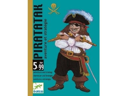 JEU DE CARTES PIRATATAK - DJECO - DJ05113