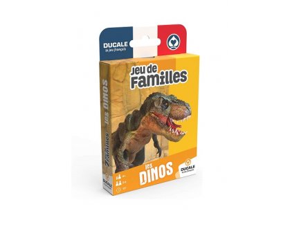 JEU DE FAMILLES LES DINOSAURES 32 CARTES - DUCALE ENFANT - JEU DE SOCIETE, VOYAGE