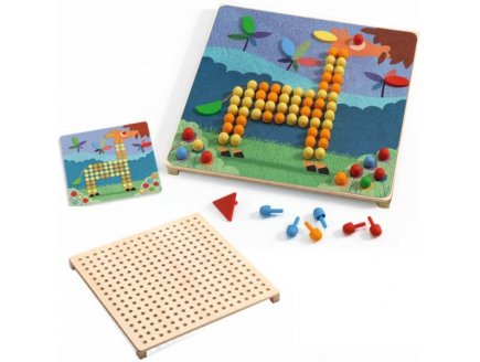 Jeu de mosa?que mosaico rigolo - Djeco - dj08136