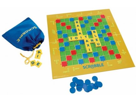 Jeu de societe scrabble junior - jeu de lettres - Mattel - y9668