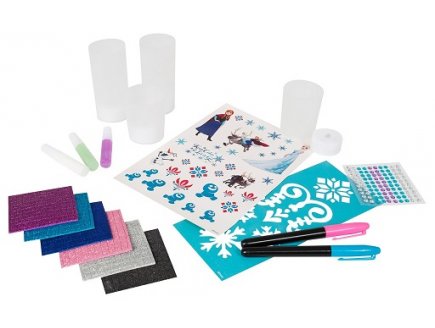 Kit bougies a decorer reine des neiges - Disney frozen - coffret creatif