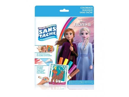 KIT COLOR WONDER REINE DES NEIGES FROZEN II - COLORIAGE MAGIQUE - CRAYOLA - PAPIER & FEUTRES