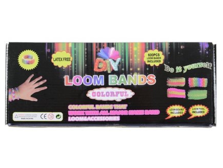 KIT DE DEMARRAGE LOOM BANDS - LOISIRS CREATIFS ELASTIQUES