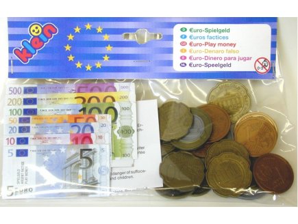 KLEIN - 9612 - ARGENT FACTICE EN EUROS - JEU D'IMITATION - ACCESSOIRE MARCHANDE