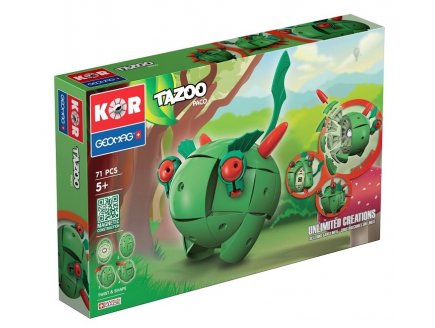 KOR GEOMAG TAZOO PACO 71 PIECES - JEU DE CONSTRUCTION - 602