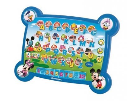 L'ABECEDAIRE DE MICKEY - CLEMENTONI - TABLETTE EDUCATIVE 4 ANS