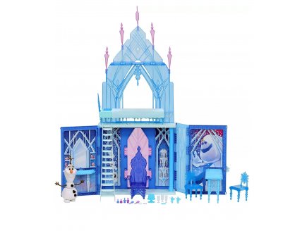 L'extraordinaire palais de glase d'elsa 86 cm de haut + 20 accesoires - reine des neiges 2 - Hasbro