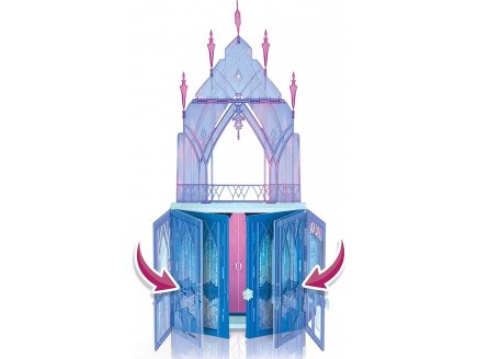 L'extraordinaire palais de glase d'elsa 86 cm de haut + 20 accesoires - reine des neiges 2 - Hasbro