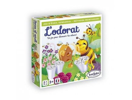 L'ODORAT - JEU D'EVEIL SENSORIEL METHODE MONTESSORI - SENTOSPHERE - 136 - ODEURS