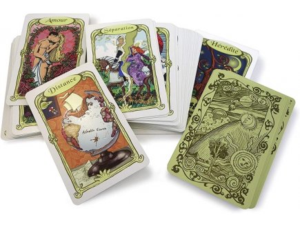 L'oracle des miroirs 53 cartes avec lexiques - cartomancie Grimaud - art divinatoire, voyance