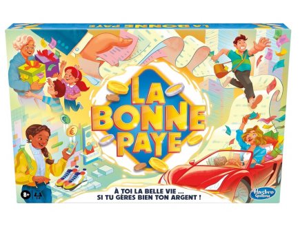 LA BONNE PAYE NOUVELLE EDITION 2024 - HASBRO - F6424 - JEU DE SOCIETE FAMILIAL