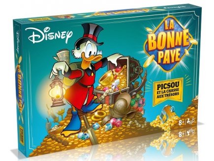 LA BONNE PAYE PICSOU ET LA CHASSE AUX TRESORS - DISNEY - WINNING MOVES - JEU DE SOCIETE