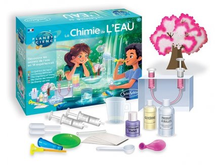 La chimie de l'eau 18 expériences scientifiques - Sentosphère - 2806 - Planète science - Jeu Educatif STEM