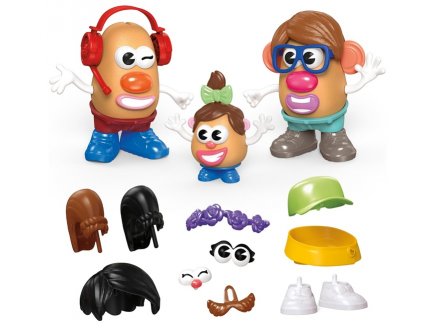 LA FAMILLE PATATE 44 PIECES - MONSIEUR, MADAME, BEBE - HASBRO - F9408 - JOUET PREMIER AGE