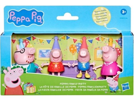 LA FETE DE FAMILLE DE PEPPA - PEPPA PIG - FIGURINES, PERSONNAGES - HASBRO - MINI UNIVERS