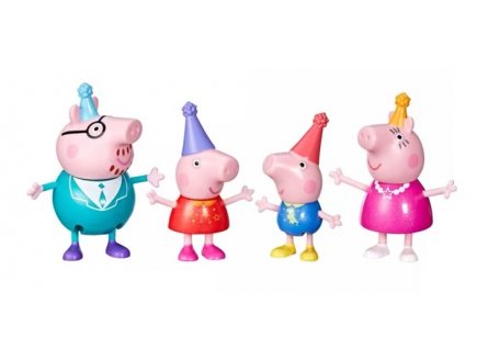 La fete de famille de peppa - peppa pig - figurines, personnages - Hasbro - mini univers