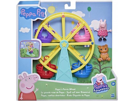 LA GRANDE ROUE DE PEPPA PIG + 2 FIGURINES - PEPPA LE COCHON - HASBRO - F2512