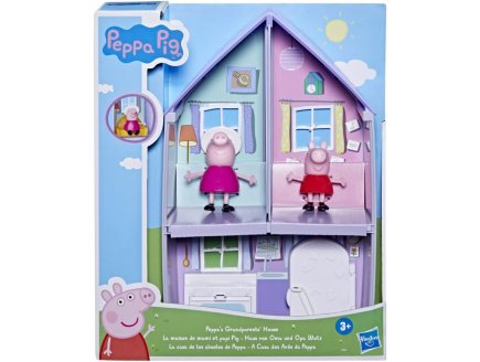 LA MAISON AVENTURE DE PAPI ET DE MAMI LE COCHON + 2 ACCESSOIRES - MAISON - FIGURINE PEPPA LE COCHON - HASBRO - F3657