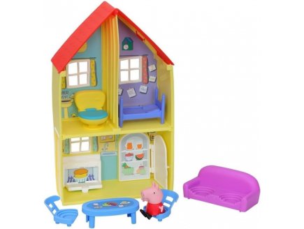 LA MAISON AVENTURE DE PEPPA PIG + 6 ACCESSOIRES - MAISON - FIGURINE PEPPA LE COCHON - HASBRO - F2182