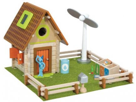 LA MAISON NATURE - HOUSE OF TOYS - 420757 - CHALET - JEU DE CONSTRUCTION EN BOIS