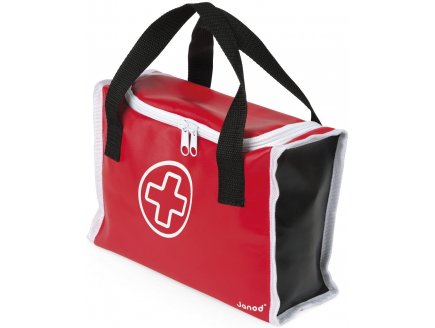 La mallette de docteur 10 accessoires - Janod - j06513 - jeu d'imitation