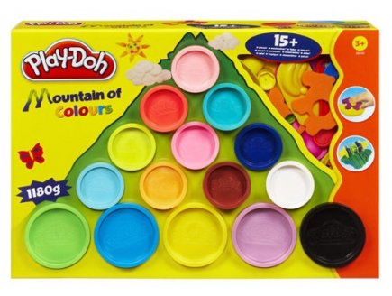 LA MONTAGNE DE COULEURS - PLAY DOH - PATE A MODELER ET ACCESSOIRES - HASBRO