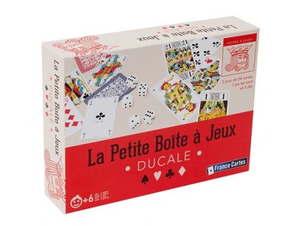 LA PETITE BOITE A JEUX DUCALE - COFFRET MULTI-JEUX - FRANCE CARTES