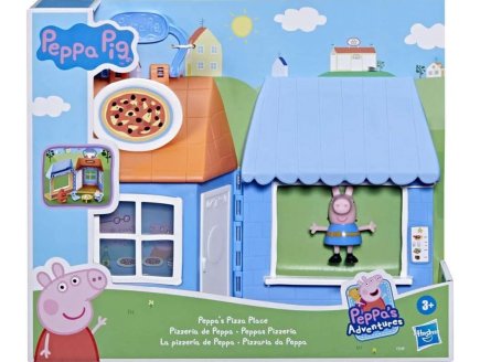 LA PIZZERIA DE PEPPA PIG + 3 ACCESSOIRES + FIGURINE PEPPA LE COCHON - HASBRO - F2169