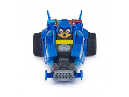 La Super Pat Patrouille le film : RC voiture police Chase son 26 cm - Véhicule radiocommandé - Paw Patrol The Mighty Movie