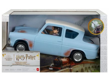 LA VOITURE VOLANTE DE HARRY POTTER ET RON WEASLEY - VEHICULE + POUPEES - MATTEL - HHX03