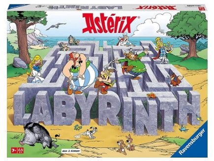 LABYRINTHE ASTERIX ET OBELIX - RAVENSBURGER - 27350 - JEU DE SOCIETE PLATEAU