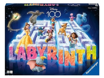 LABYRINTHE DISNEY 100EME ANNIVERSAIRE MICKEY - RAVENSBURGER - 27460 - JEU DE SOCIETE PLATEAU