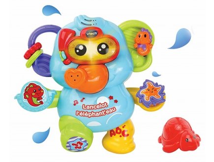 LANCELOT L'ELEPHANT'EAU - VTECH - 515305 - JOUET DE BAIN ELECTRONIQUE