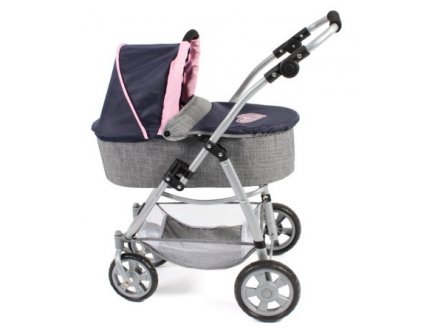 Landau combine emotion 3 en 1 jean bleu gris poupee - bayer chic 2000 - 63726