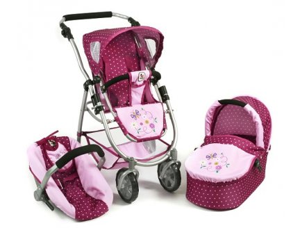 LANDAU COMBINE EMOTION 3 EN 1 POUPEE - BAYER CHIC 2000 - 63729