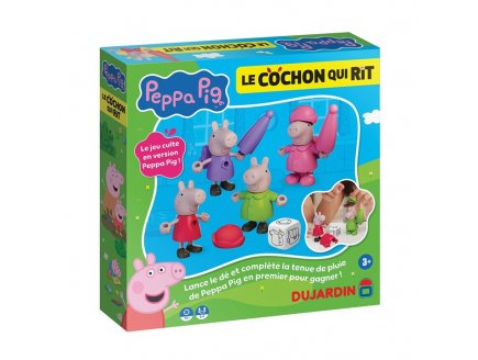 Le cochon qui rit Peppa Pig 4 Joueurs - Dujardin - Jeu de société Enfant