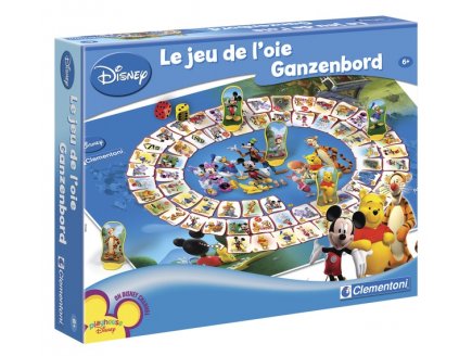 LE JEU DE L'OIE DISNEY - CLEMENTONI - 66273 - JEU DE PARCOURS