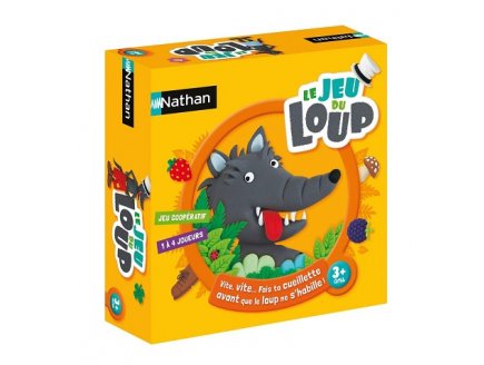 LE JEU DU LOUP 1 A 4 JOUEURS - NATHAN - 31129 - JEU DE SOCIETE EDUCATIF ET COOPERATIF