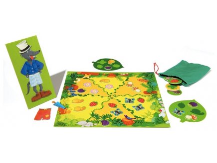 Le jeu du loup 1 a 4 joueurs - Nathan - 31129 - jeu de societe educatif et cooperatif