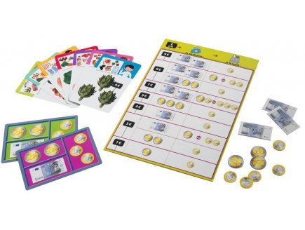 Le jeu du p'tit marchand - billets et pieces - Ravensburger - 24071